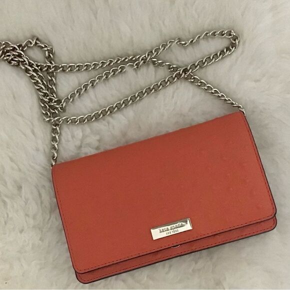 Kate Spade Alexander Isabeli Crossbody Bag Orange - Picture 1 of 10